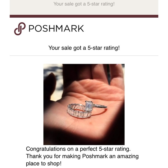 1CT Emerald Cut VVS Eternity Wedding Band 925 Ring - Picture 10 of 16